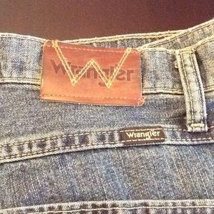 Genuine wrangler loose fit men's jeans